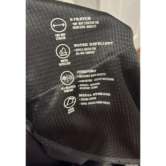 ORVIS Performance Tech Pants Mens 40x30 Gray Straight Water Repellant Flat Front - Picture 11 of 13